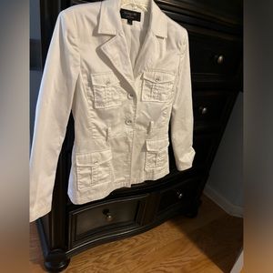 White Casual Jacket Like New